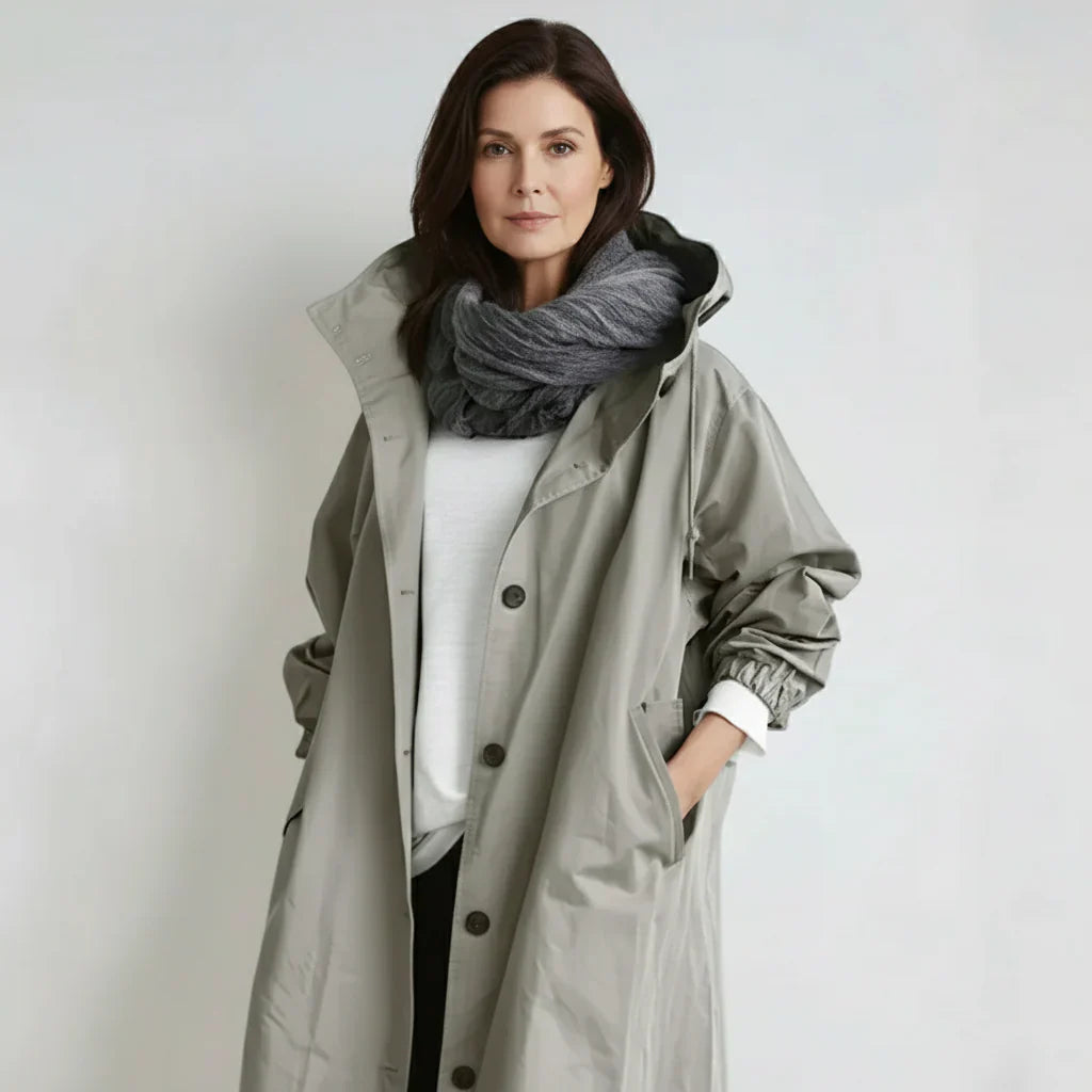 Trench imperméable femme