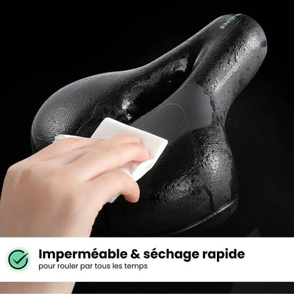 Selle de vélo ultra-confortable pour réduire les douleurs