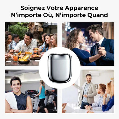 Rasoir Mini Électrique Portable pour Hommes