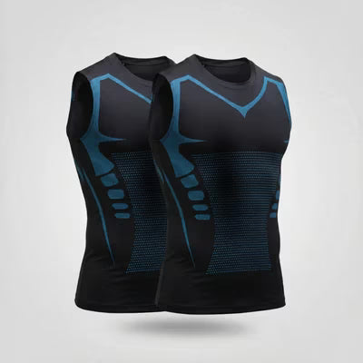 Figurformendes Tanktop für Herren: 1 + 1 gratis