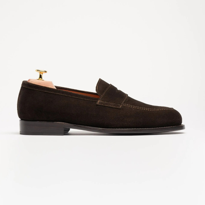 Elegante Herren-Leder-Mokassins