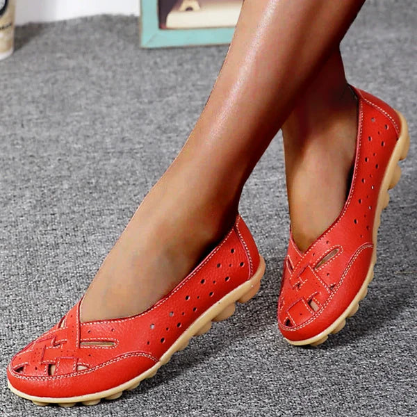 Mocassins Femme Respirants à Semelle Souple