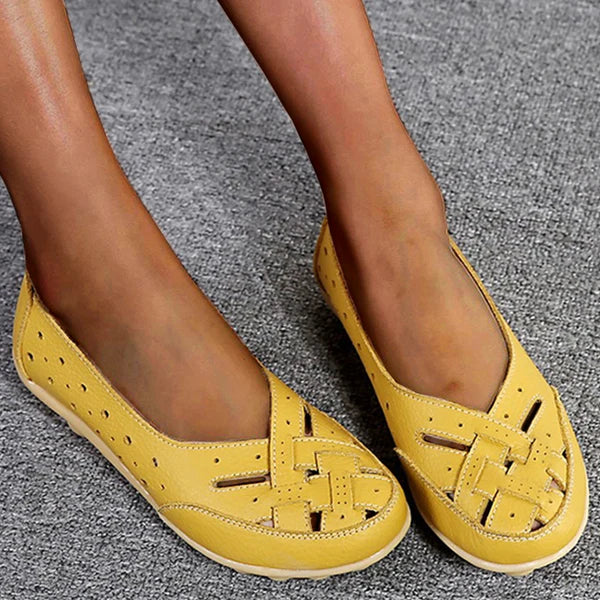 Mocassins Femme Respirants à Semelle Souple