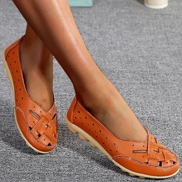 Mocassins Femme Respirants à Semelle Souple