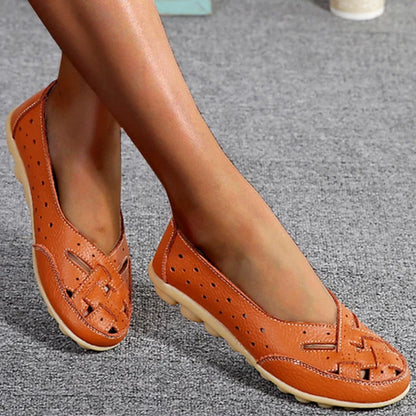Mocassins Femme Respirants à Semelle Souple