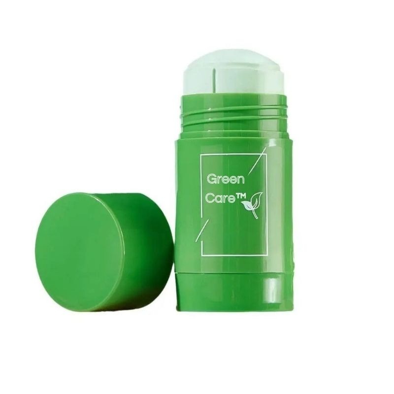 Reinigende Maske mit grünem Tee