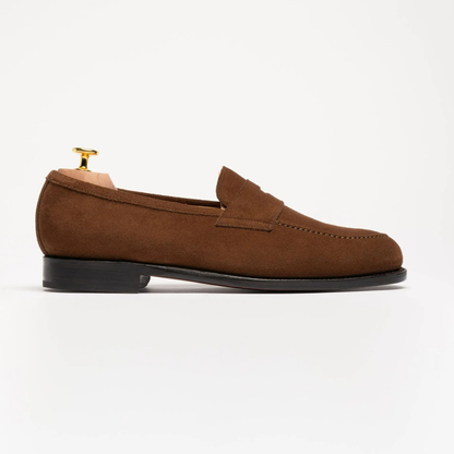 Elegante Herren-Leder-Mokassins