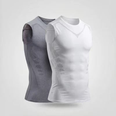 Figurformendes Tanktop für Herren: 1 + 1 gratis