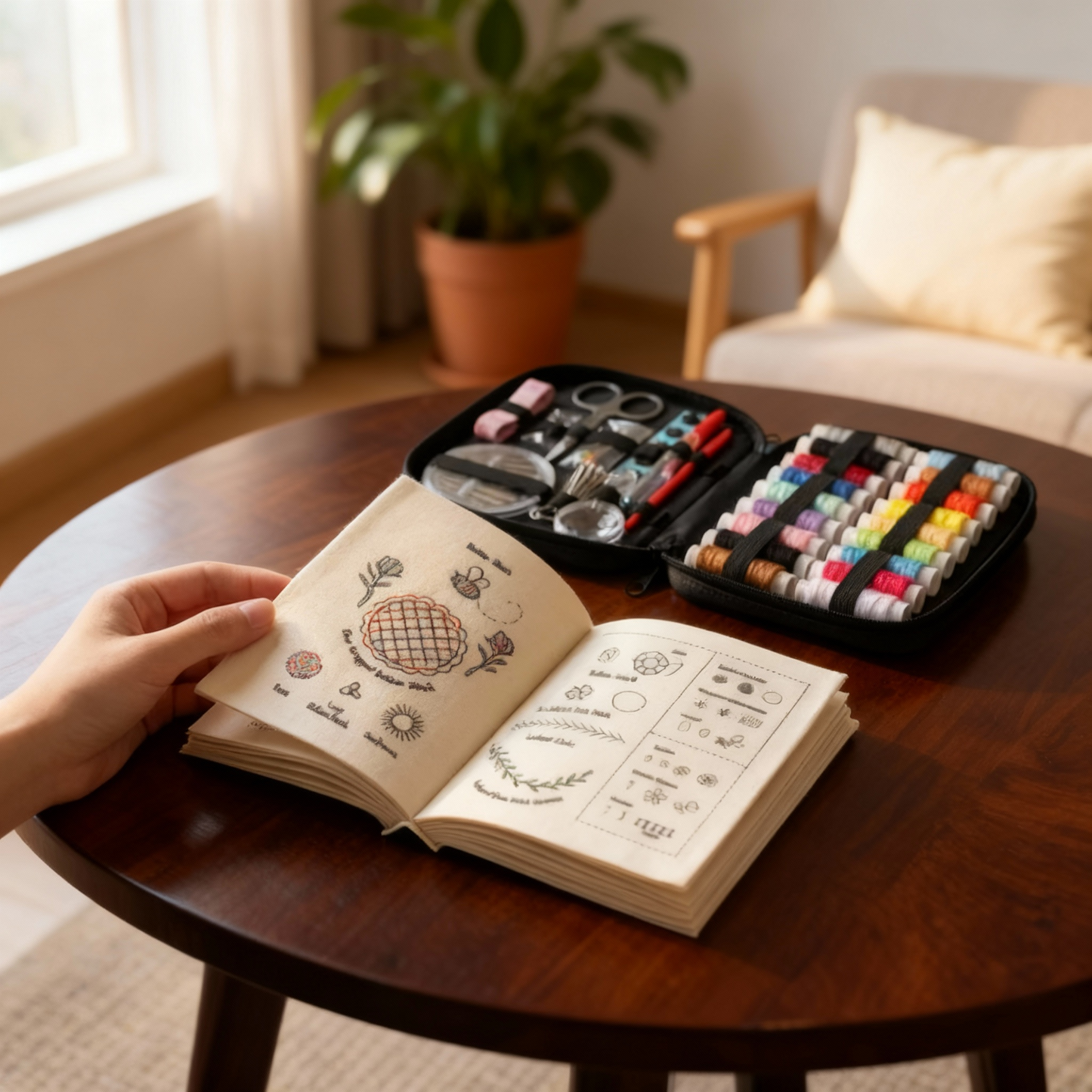 Entspannendes Stick-Set