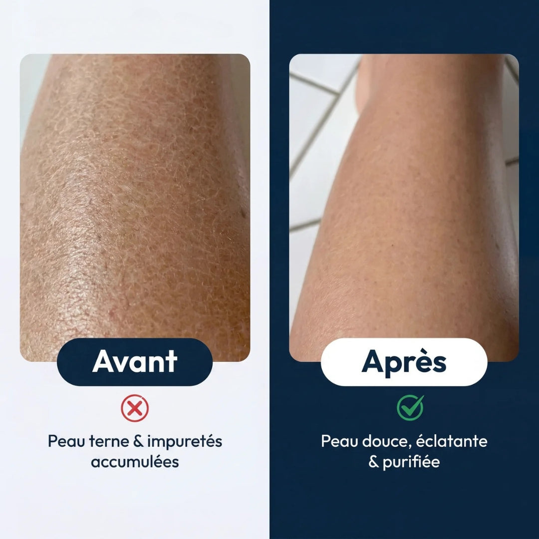 Peeling-Handtuch gegen raue Haut für ein glattes Hautgefühl