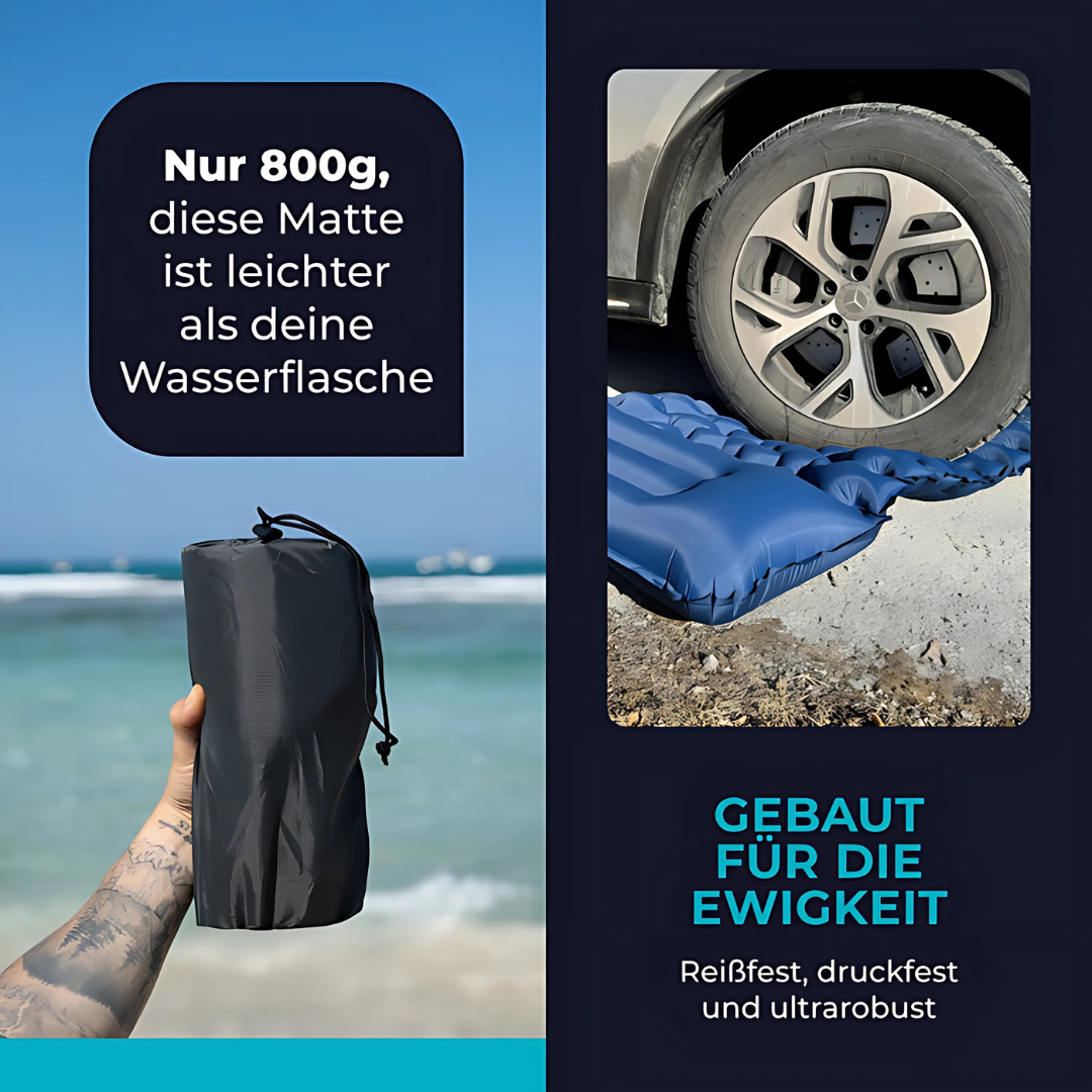 Ultraleichte aufblasbare Isomatte