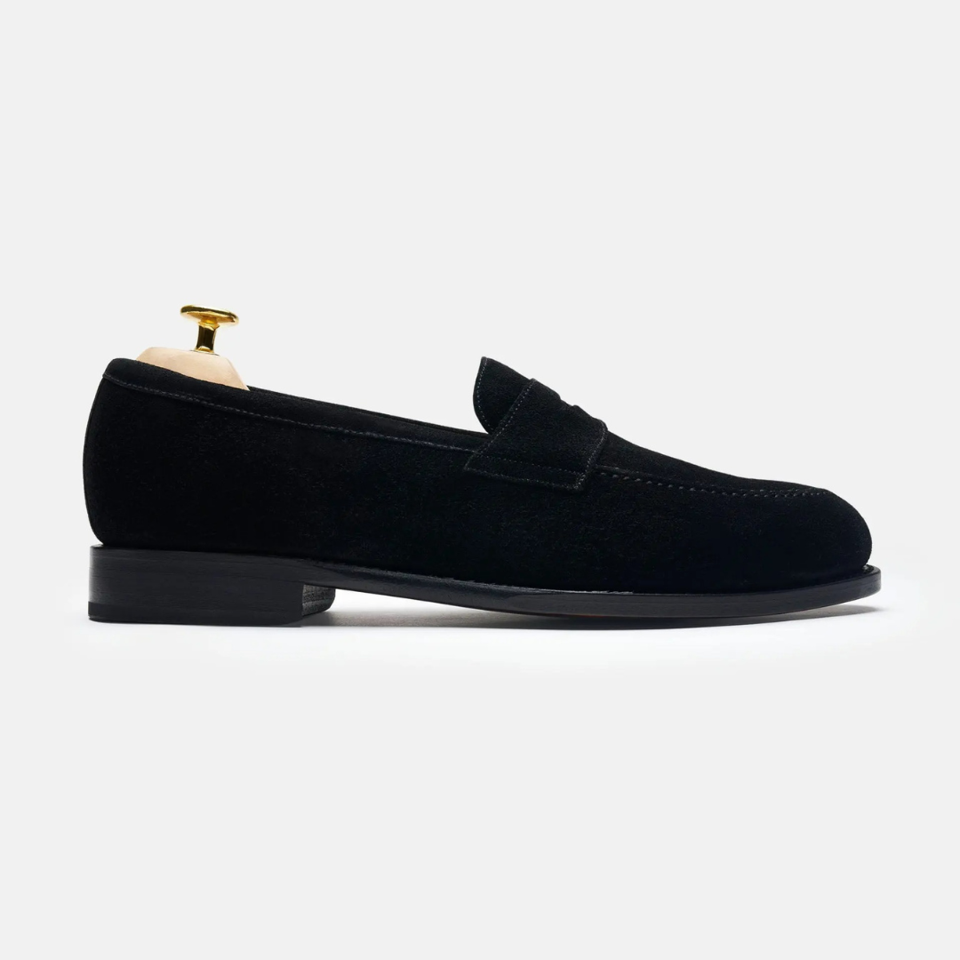 Elegante Herren-Leder-Mokassins