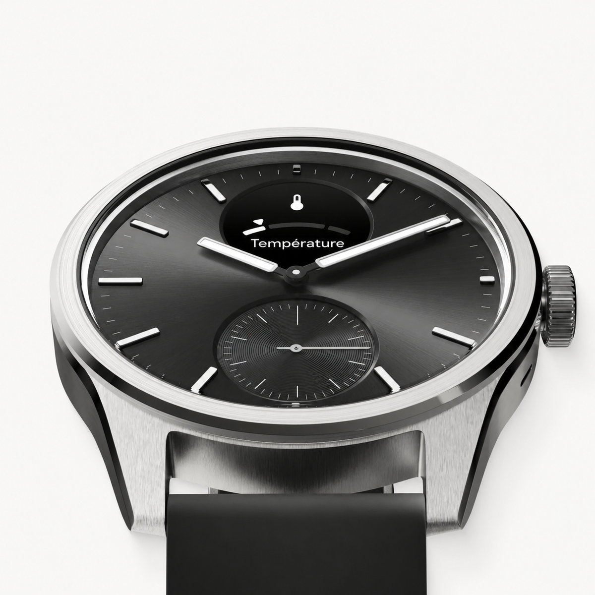 Elegante Smartwatch mit Gesundheits- und Aktivitätsüberwachung