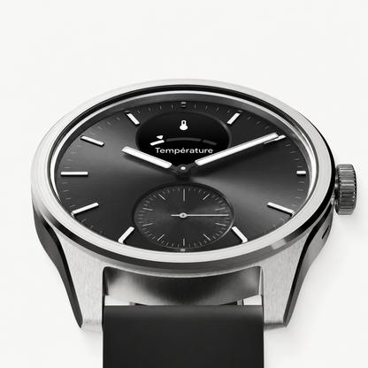 Elegante Smartwatch mit Gesundheits- und Aktivitätsüberwachung