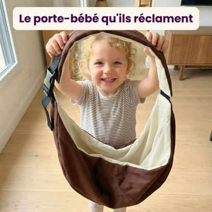 Porte-bébé bandoulière ergonomique léger et confortable