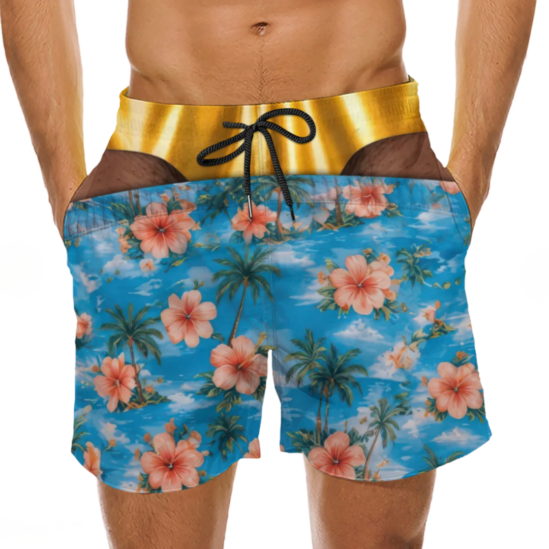 Short de bain homme original