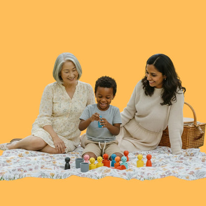 Jeu Montessori en Bois pour Apprendre les Couleurs