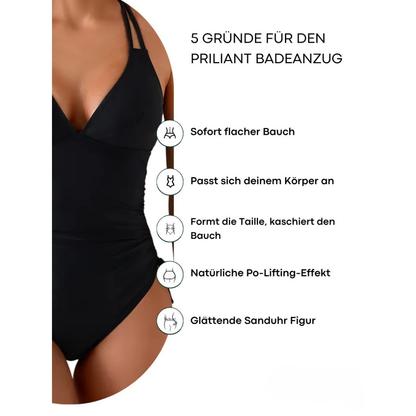 Figurformender Badeanzug für Damen