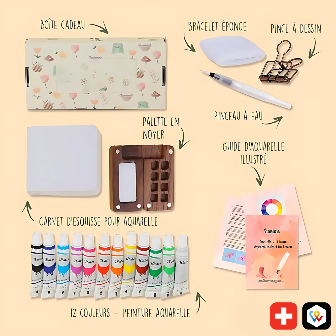 Kit d'Aquarelle Miniature