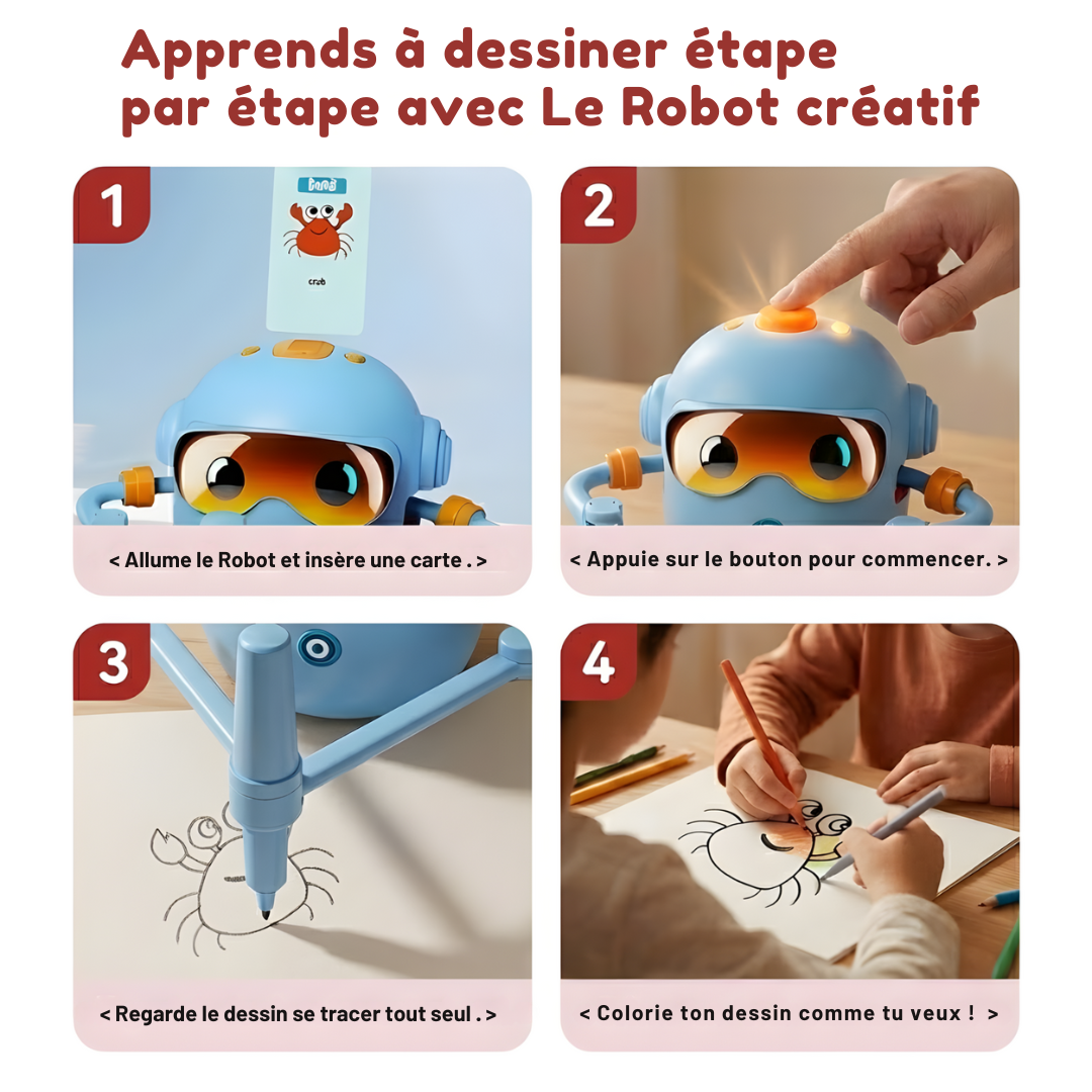 Robot créatif pour enfants
