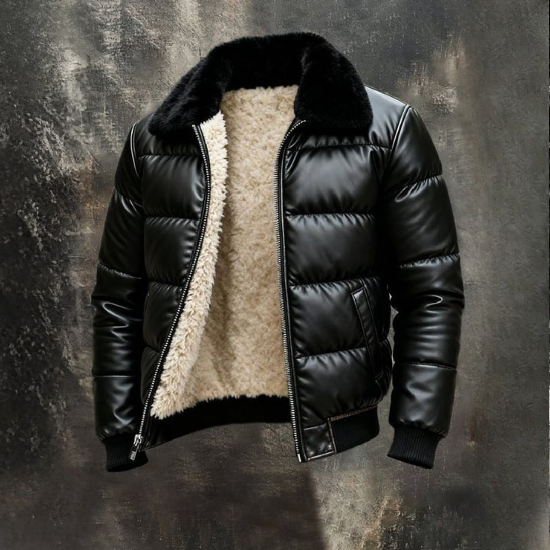 Veste d’hiver homme doublée chaude et confortable