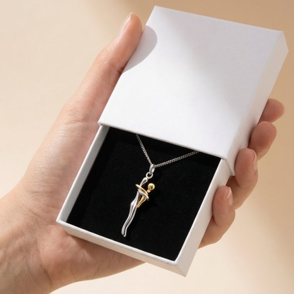 Halskette „Étreinte Élégante“ (Elegante Umarmung)
