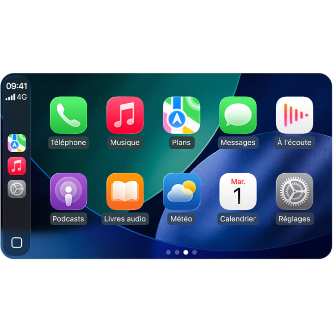 Mini Cube Connecteur CarPlay & Android Auto