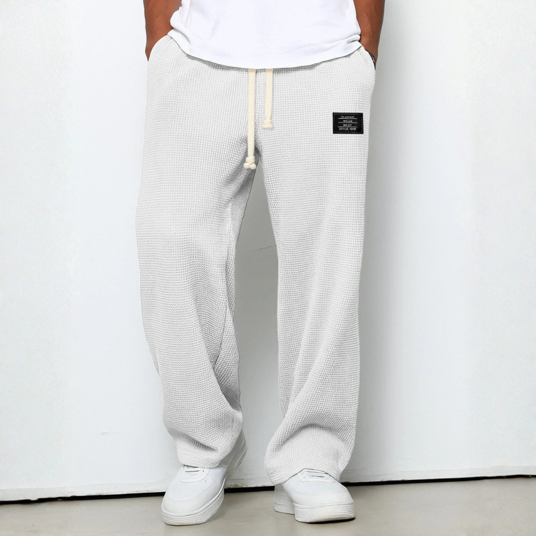 Pantalon ample confortable à taille réglable