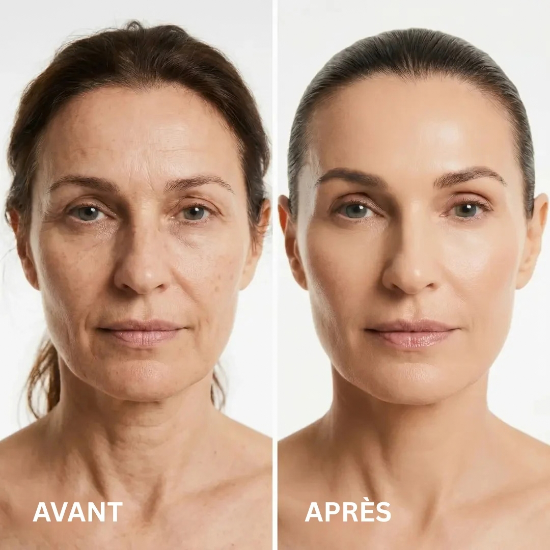 Kollagen-Gesichtsbehandlung mit Gua-Sha-Aufsatz