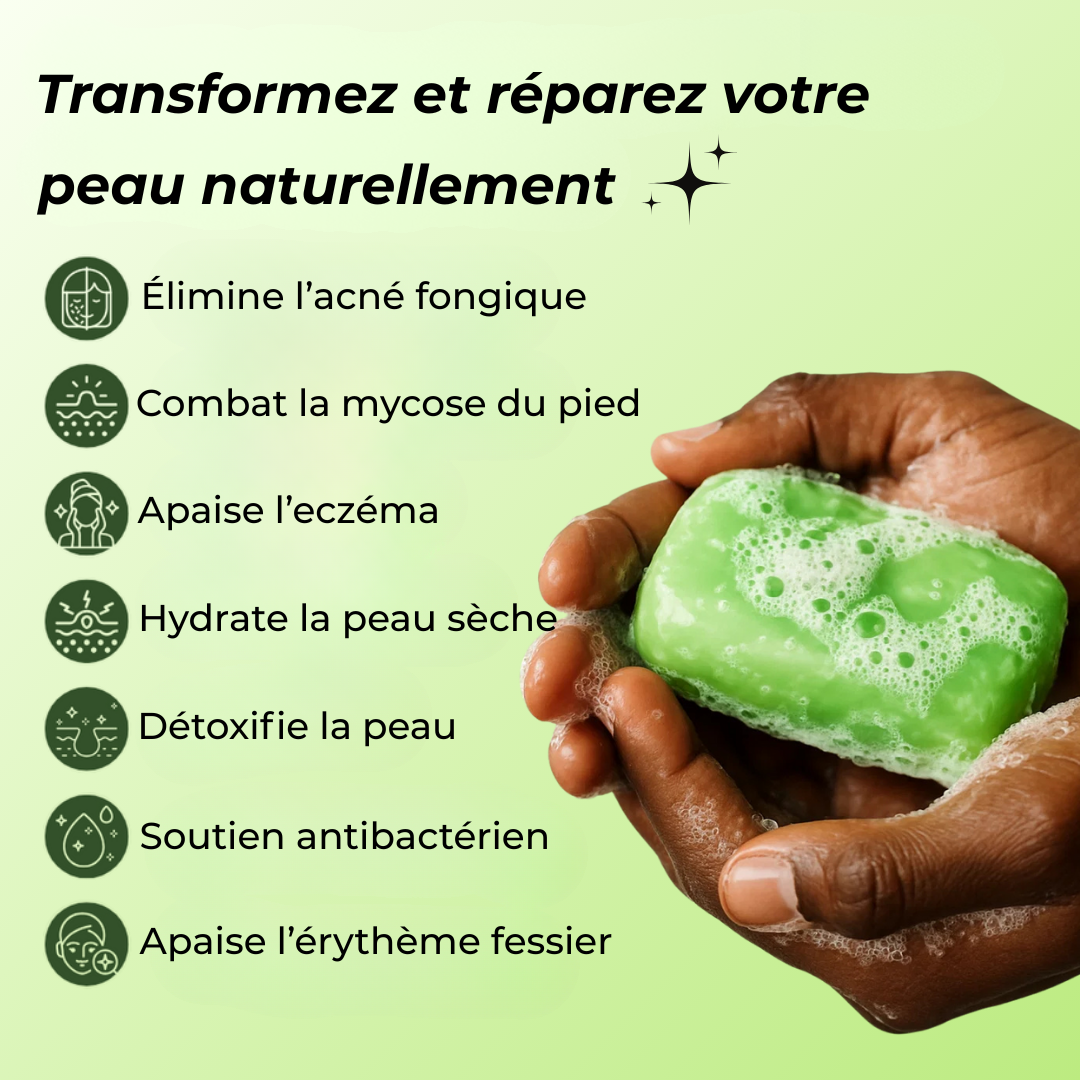 Savon Anti-Mycoses à l'Huile d'Arbre à Thé