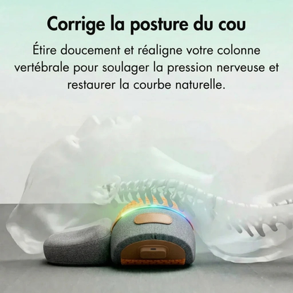 Coussin cervical chauffant de massage