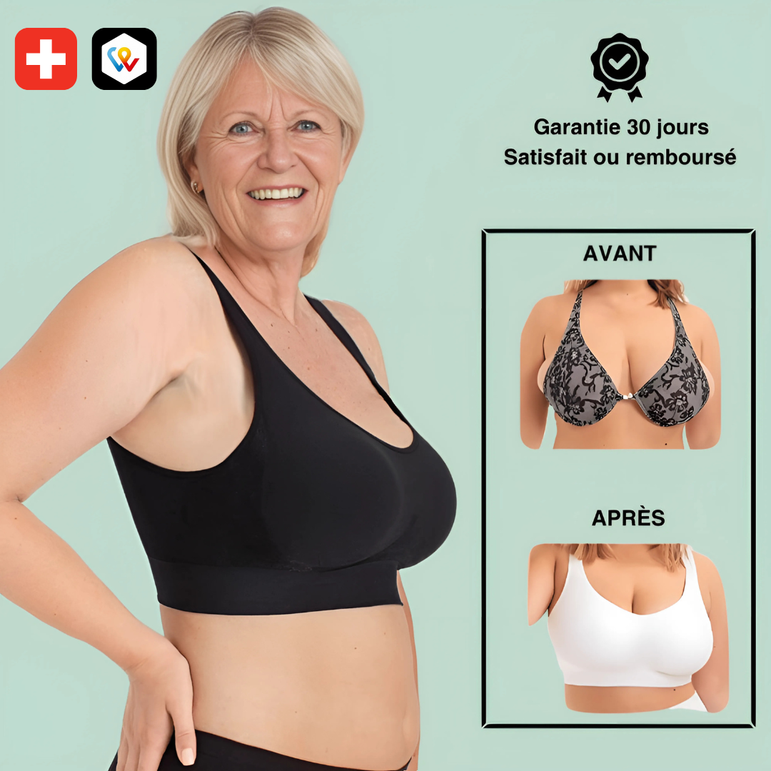 Soutien-gorge sans armatures grande taille