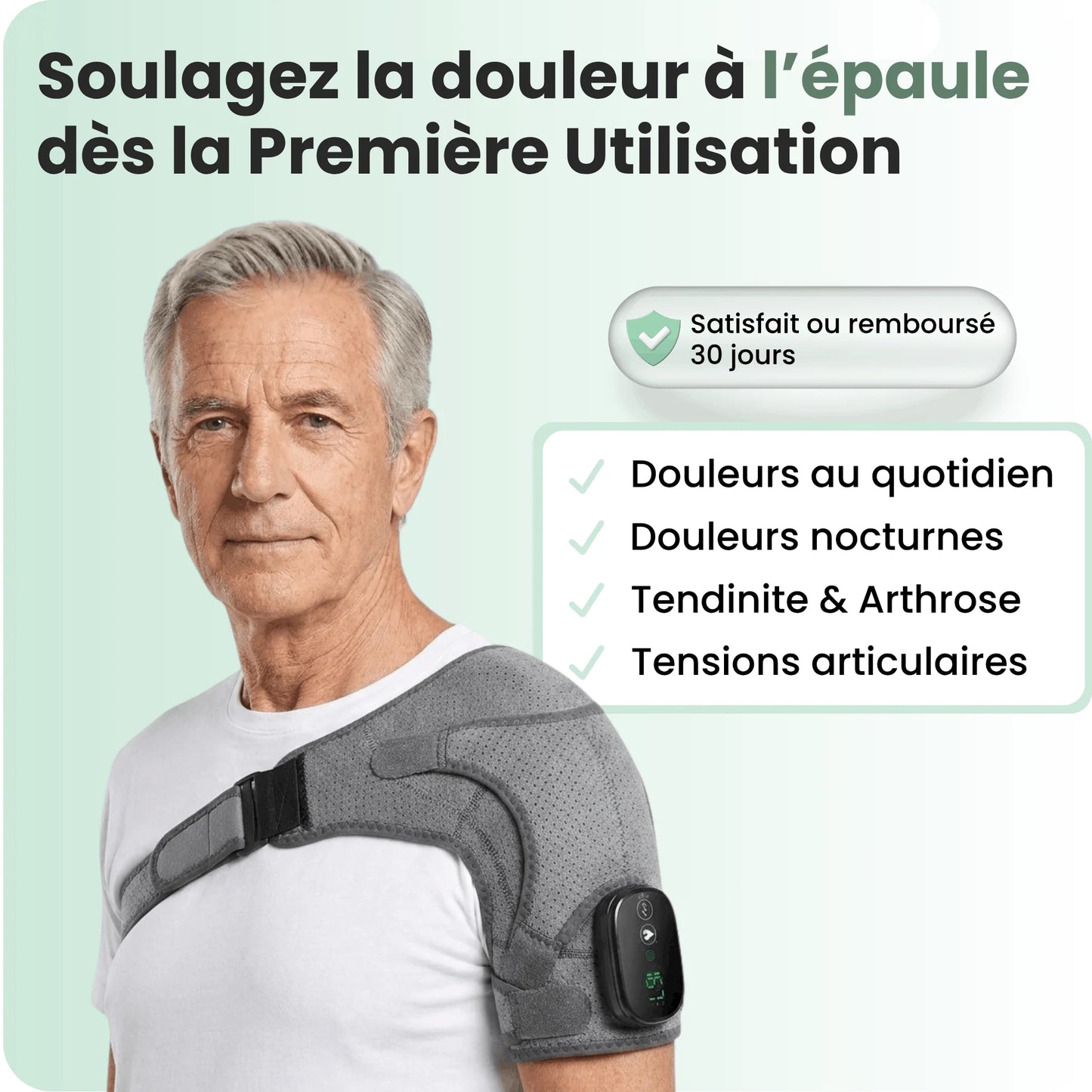 Verstellbare Schulterbandage