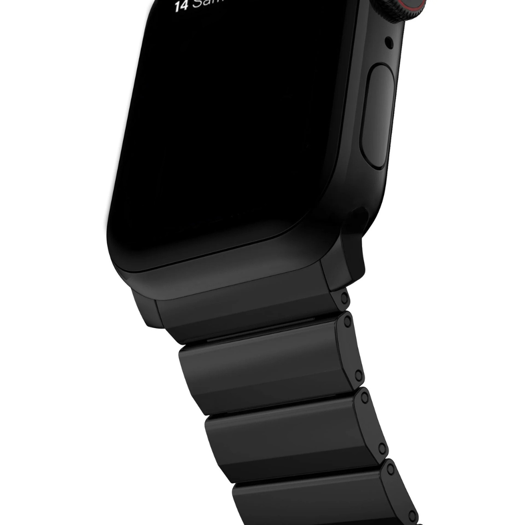 Titanarmband für eine Smartwatch