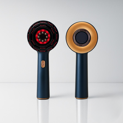 Stimulierende Bürste mit rotem Licht