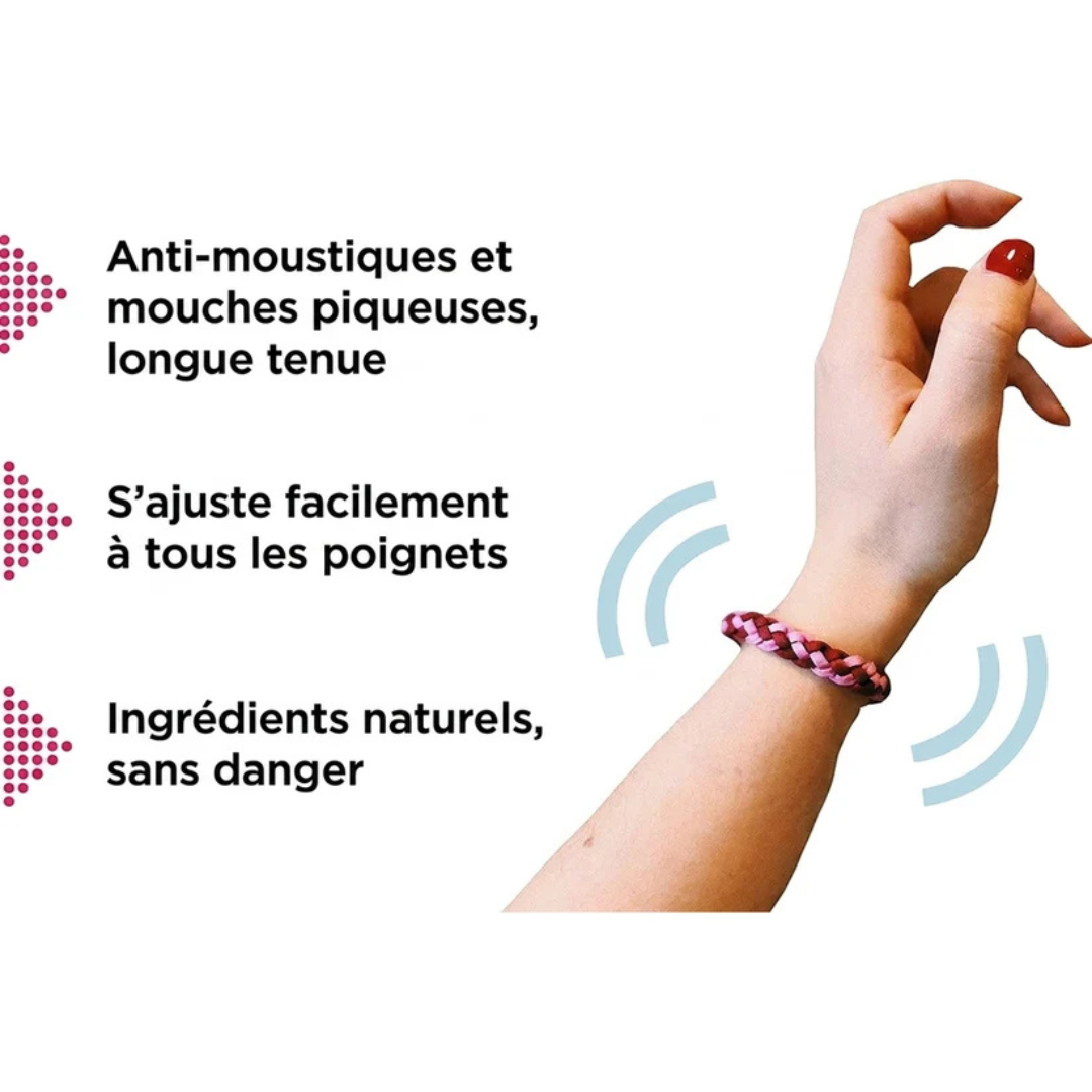 Bracelet Anti-Moustique Naturel