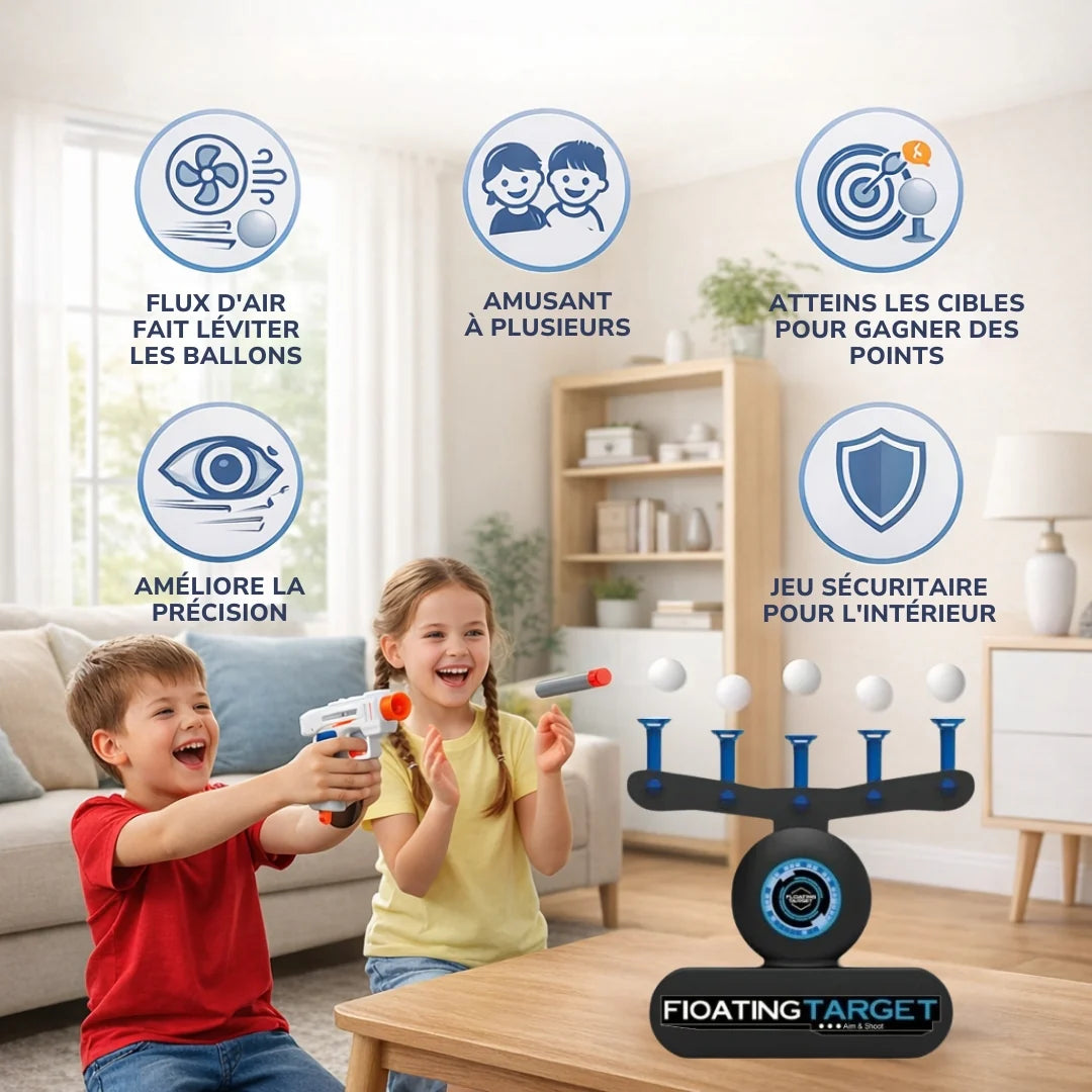 Jeu de tir aux balles flottantes