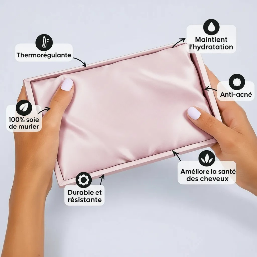 Bonnet de nuit en soie