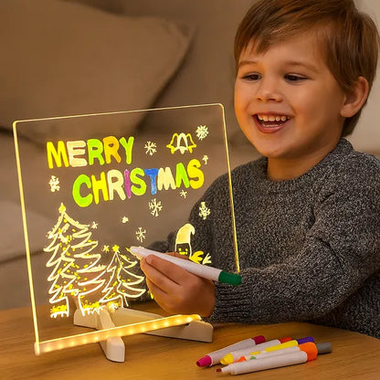 Leuchtendes LED-Zeichenbrett für Kinder