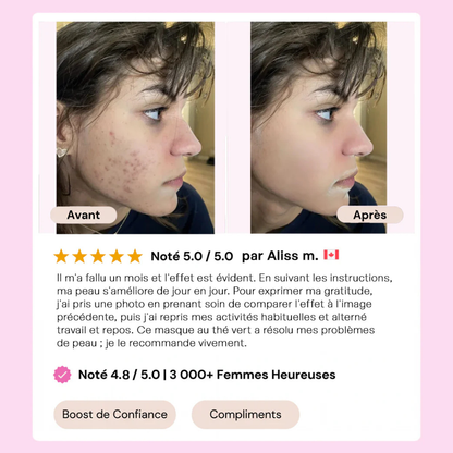 Masque Solide au Thé Vert