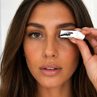 Magnetische Wimpern ohne Kleber