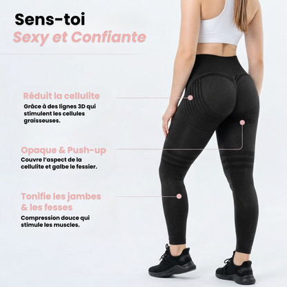 Legging 3D Sculptant et Affinant