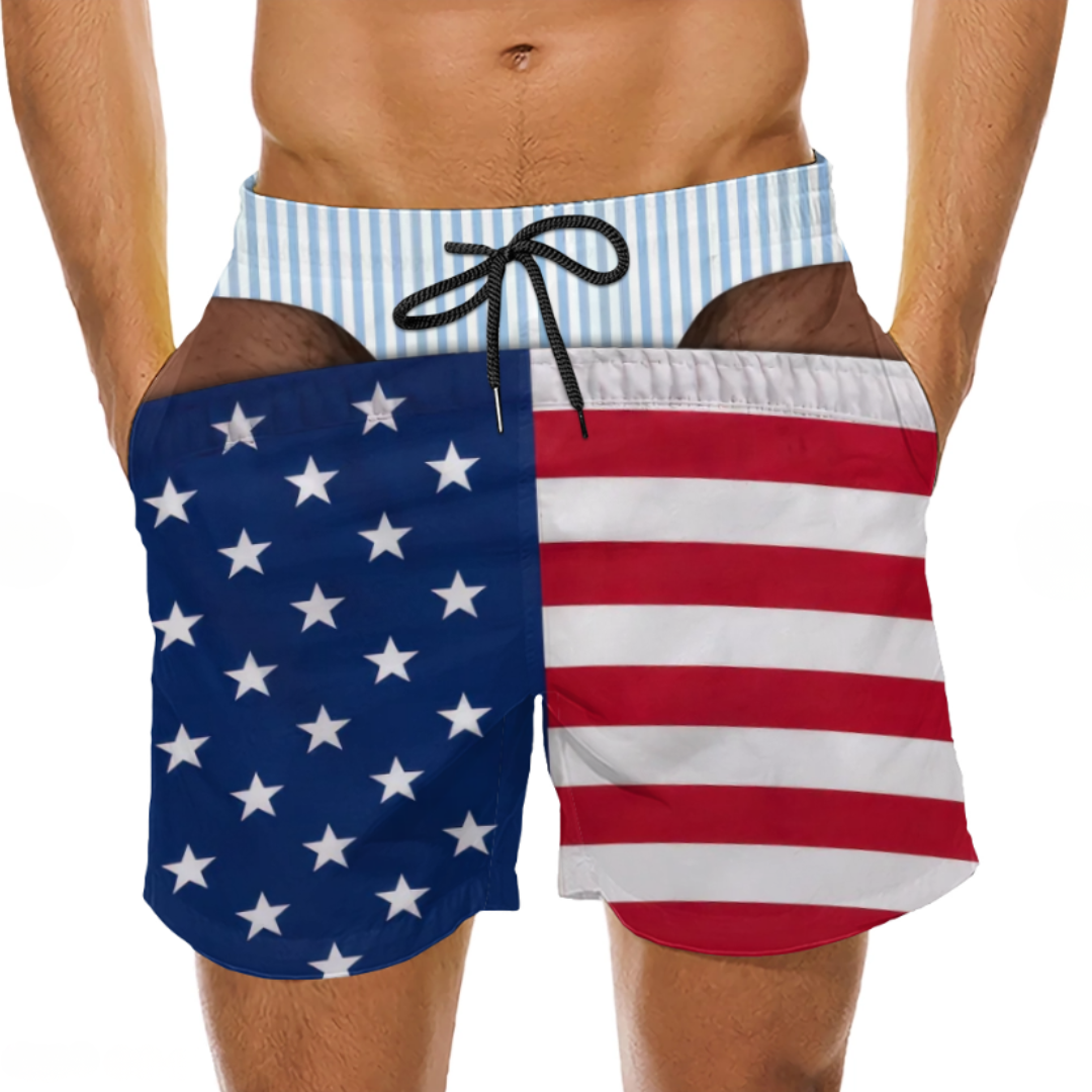 Short de bain homme original