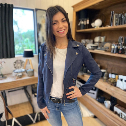 Weiche Lederjacke für Damen