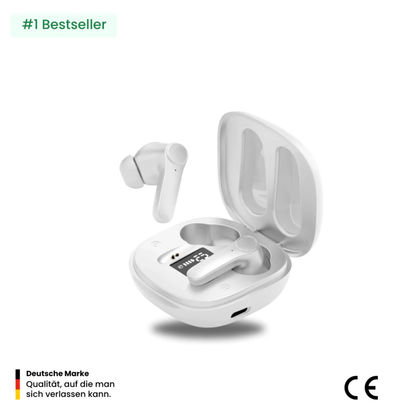 Kabellose Kopfhörer mit Geräuschunterdrückung und Ladecase