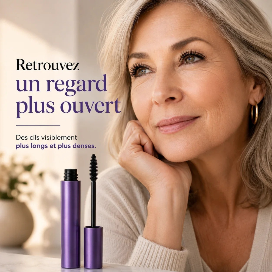 Volumen-Mascara für reife Wimpern