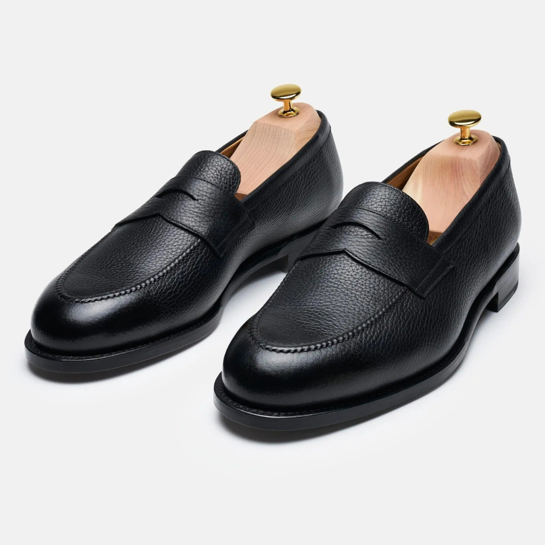 Elegante Herren-Leder-Mokassins