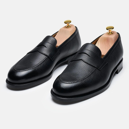 Elegante Herren-Leder-Mokassins