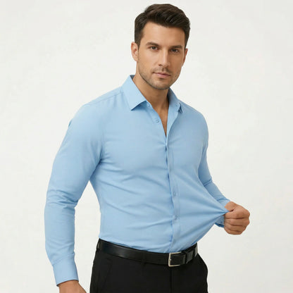 Chemise élégante sans repassage