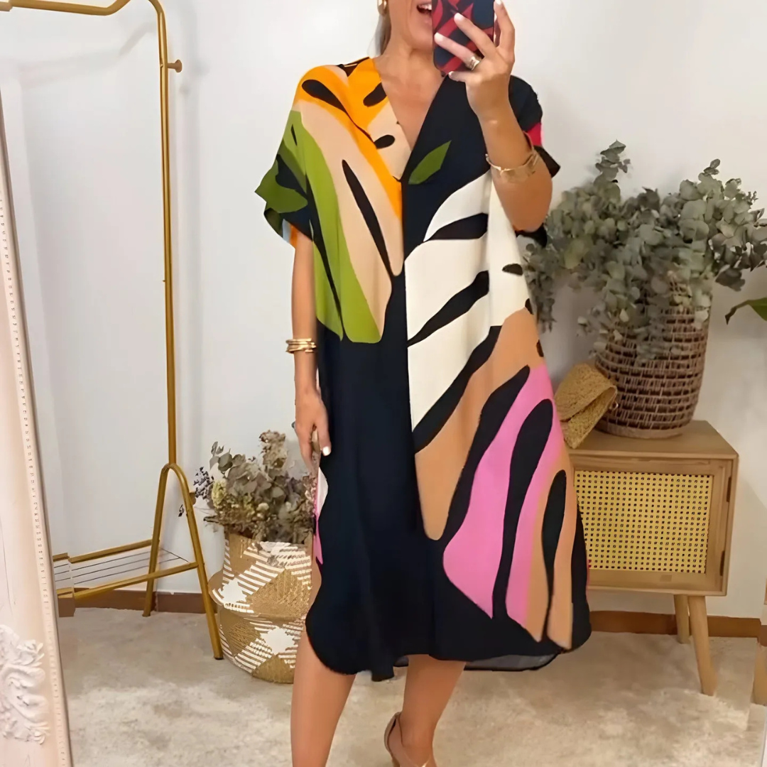 Robe Décontractée Colorée